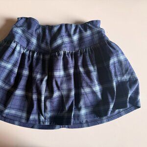 Girls H&M plaid mini skirt
